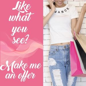 I except reasonable offers